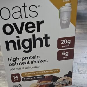 High-Protein Oatmeal Shakes - White